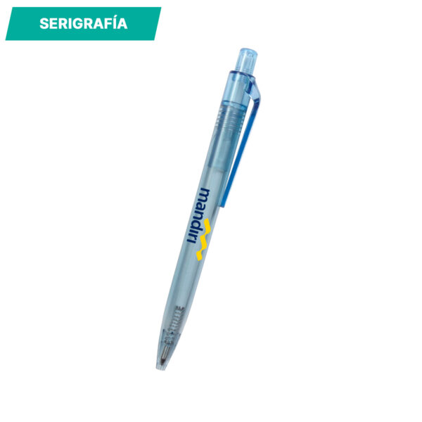 BOLÍGRAFO DE RPET LISALA AZUL CLARO BL-145A ( BL-145 / BL145 / BOLÍGRAFOS ) - Imagen 3