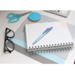 BOLÍGRAFO DE RPET LISALA GRIS BL-145G ( BL-145 / BL145 / BOLÍGRAFOS ) - Image 5