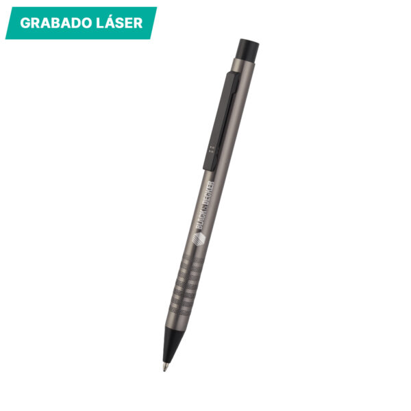 BOLÍGRAFO LAMPI GRIS OSCURO BL-165G ( BL-165 / BL165 / TINTA AZUL,BOLÍGRAFOS ) - Imagen 2