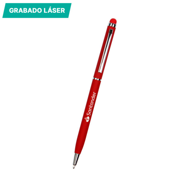 BOLÍGRAFO ERICE PLATA BL-175S ( BL-175 / BL175 / TINTA AZUL,BOLÍGRAFOS ) - Imagen 3