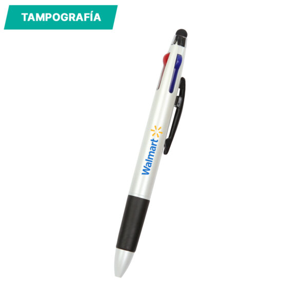 BOLÍGRAFO LUMIO PLATA BL-178S ( BL-178 / BL178 / TINTA AZUL,BOLÍGRAFOS ) - Imagen 2