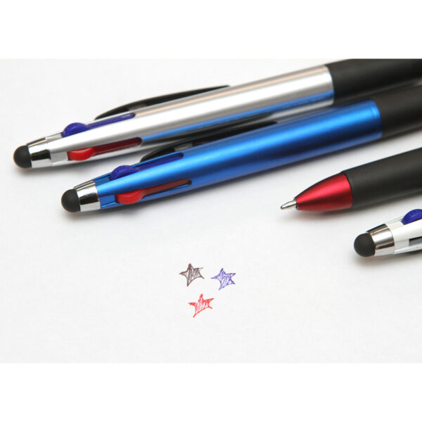 BOLÍGRAFO LUMIO PLATA BL-178S ( BL-178 / BL178 / TINTA AZUL,BOLÍGRAFOS ) - Imagen 4