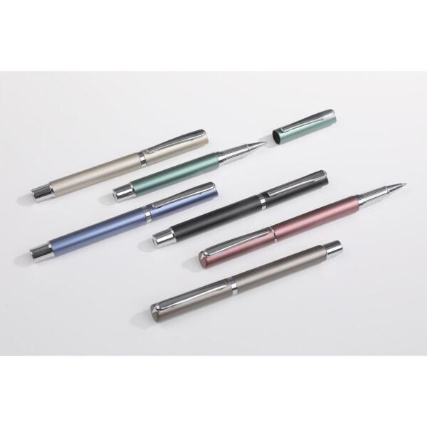BOLÍGRAFO SUNNE GRIS CLARO BL-191G ( BL-191 / BL191 / TINTA AZUL,BOLÍGRAFOS ) - Imagen 2