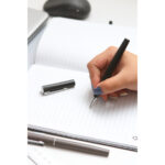 BOLÍGRAFO SÁTER GRIS BL-195G ( BL-195 / BL195 / BOLÍGRAFOS,TINTA AZUL ) - Image 4