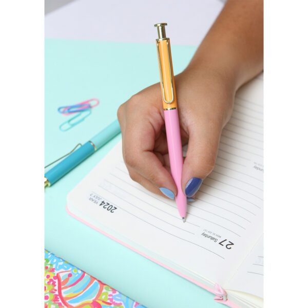 BOLÍGRAFO MELK AZUL CLARO BL-204A ( BL-204 / BL204 / BOLÍGRAFOS ) - Imagen 2