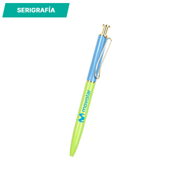 BOLÍGRAFO MELK AZUL CLARO BL-204A ( BL-204 / BL204 / BOLÍGRAFOS ) - Imagen 4