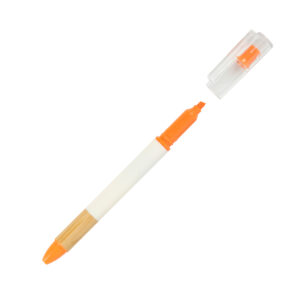 BOLÍGRAFO TEILLÉ NARANJA BL-215O ( BL-215 / BL215 / TINTA AZUL,MARCA TEXTOS )
