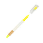 BOLÍGRAFO TEILLÉ AMARILLO BL-215Y ( BL-215 / BL215 / TINTA AZUL,MARCA TEXTOS )