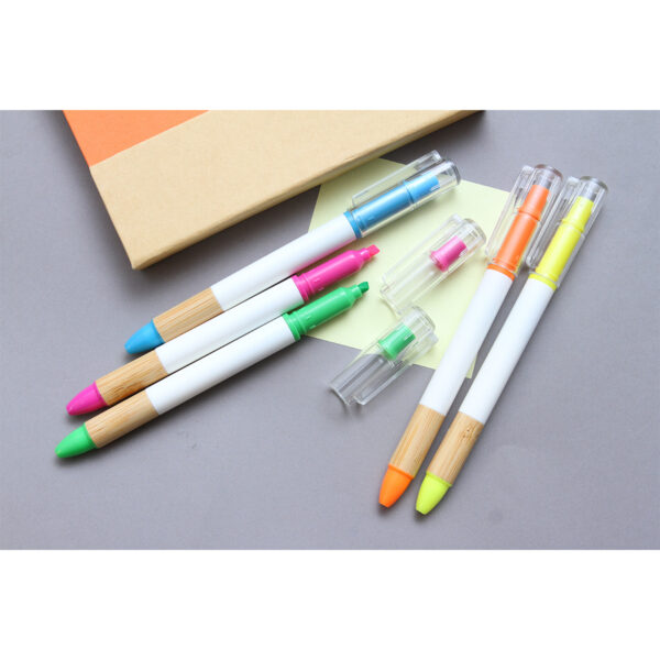BOLÍGRAFO TEILLÉ AMARILLO BL-215Y ( BL-215 / BL215 / TINTA AZUL,MARCA TEXTOS ) - Imagen 3