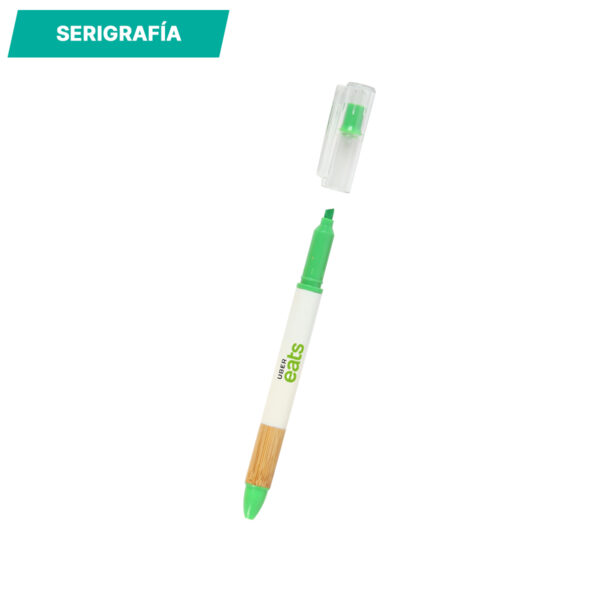 BOLÍGRAFO TEILLÉ AMARILLO BL-215Y ( BL-215 / BL215 / TINTA AZUL,MARCA TEXTOS ) - Imagen 2