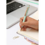 BOLÍGRAFO JANZÉ GRIS BL-217G ( BL-217 / BL217 / BOLÍGRAFOS,TINTA AZUL ) - Image 2