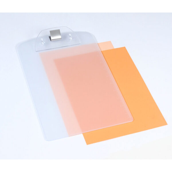 TABLA DE PLÁSTICO CON CLIP PARA DOCUMENTOS BLANCO DK-037B ( DK-037 / DK037 /  ) - Imagen 2