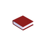 LIBRETA ECOLÓGICA HANOÍ ROJO DK-050R ( DK-050 / DK050 / ECOLÓGICAS )