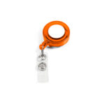 PORTA GAFETE TRANSLÚCIDO NARANJA DK-052O ( DK-052 / DK052 /  )