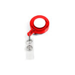 PORTA GAFETE TRANSLÚCIDO ROJO DK-052R ( DK-052 / DK052 /  )