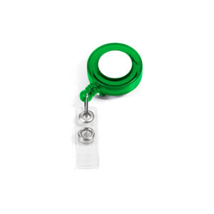 PORTA GAFETE TRANSLÚCIDO VERDE DK-052V ( DK-052 / DK052 /  )