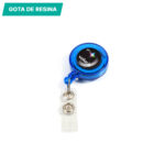 PORTA GAFETE TRANSLÚCIDO NARANJA DK-052O ( DK-052 / DK052 /  ) - Image 2