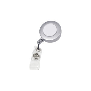 PORTA GAFETE SÓLIDO PLATA DK-053G ( DK-053 / DK053 /  )