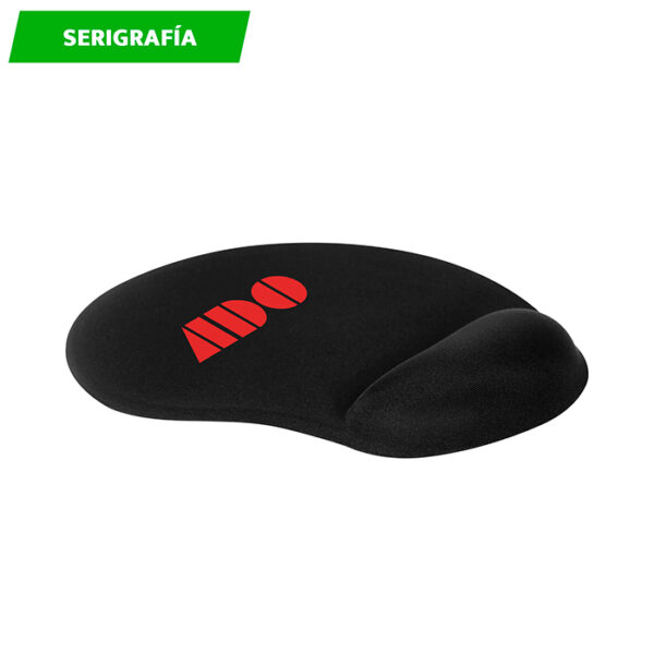 MOUSE PAD CON SOPORTE DE SILICÓN NEGRO DK-067N ( DK-067 / DK067 /  ) - Imagen 2
