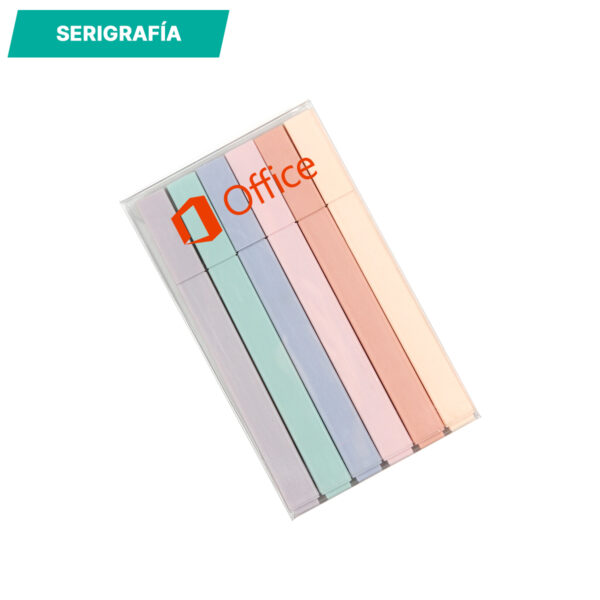 SET DE MARCADORES PAYA TRANSPARENTE DK-103T ( DK-103 / DK103 / MARCA TEXTOS ) - Imagen 3