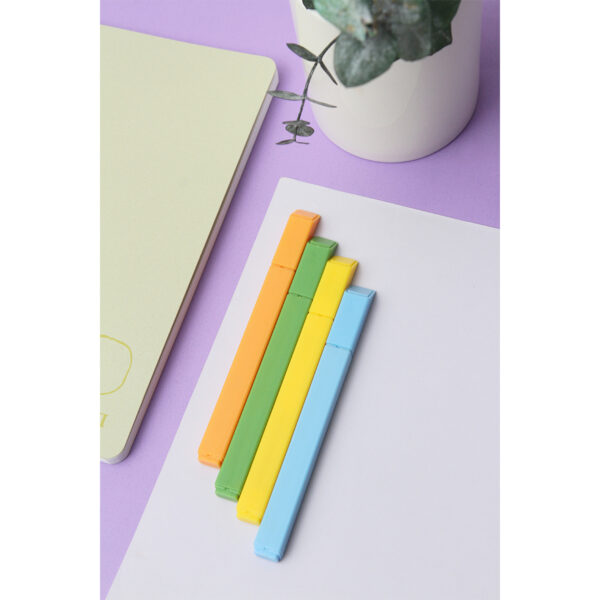 MARCADOR BRUCK AMARILLO DK-118Y ( DK-118 / DK118 / MARCA TEXTOS ) - Imagen 4