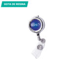 PORTA GAFETE METÁLICO PLATA EX-015S ( EX-015 / EX015 /  ) - Image 3