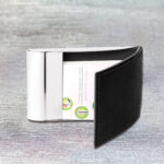 PORTA TARJETAS CURVO NEGRO EX-018N ( EX-018 / EX018 /  ) - Image 3