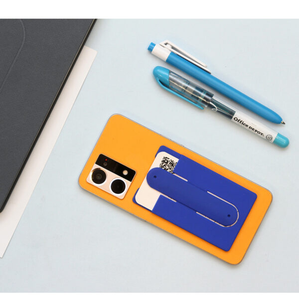 PORTA TARJETAS Y SOPORTE PARA CELULAR AZUL EX-053A ( EX-053 / EX053 /  ) - Imagen 4