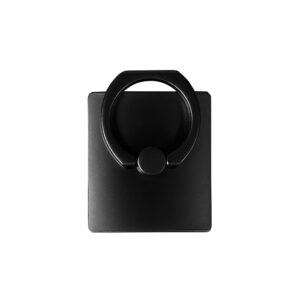 ANILLO METÁLICO PORTA CELULAR NEGRO EX-062N ( EX-062 / EX062 /  )