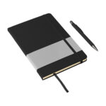 SET DE LIBRETA ANDHRA NEGRO EX-065N ( EX-065 / EX065 / CON BOLÍGRAFO )