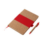 SET DE LIBRETA DELHI ROJO EX-066R ( EX-066 / EX066 / LIBRETAS,CON BOLÍGRAFO,OFICINA )