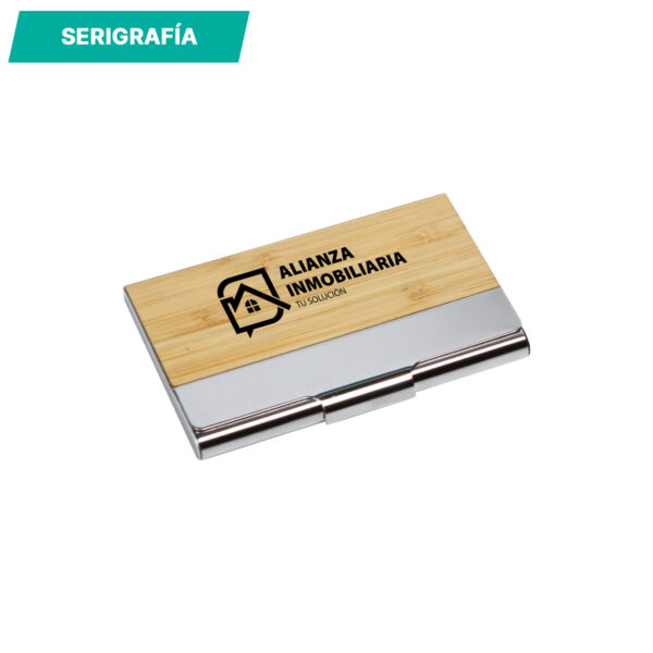 PORTA TARJETAS SLIGO BAMBÚ EX-071C ( EX-071 / EX071 /  ) - Imagen 3