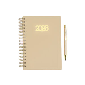 AGENDA DIARIA BERNETTI CAFE CLARO EX-082C ( EX-082 / EX082 / AGENDAS )