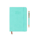 AGENDA DIARIA FALUN VERDE ESMERALDA EX-086V ( EX-086 / EX086 / AGENDAS )