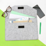 CARPETA AUGAN GRIS CLARO EX-095G ( EX-095 / EX095 / PORTA LAPTOP ) - Image 4