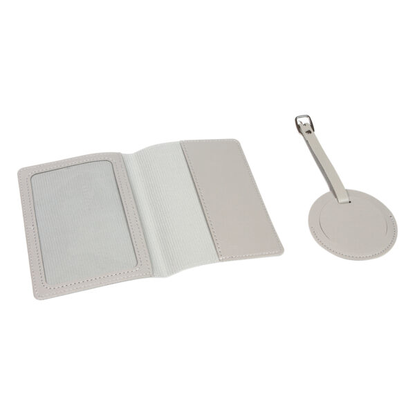 PORTA PASAPORTE SAUTENS GRIS EX-096G ( EX-096 / EX096 / ACCESORIOS DE VIAJE ) - Imagen 4
