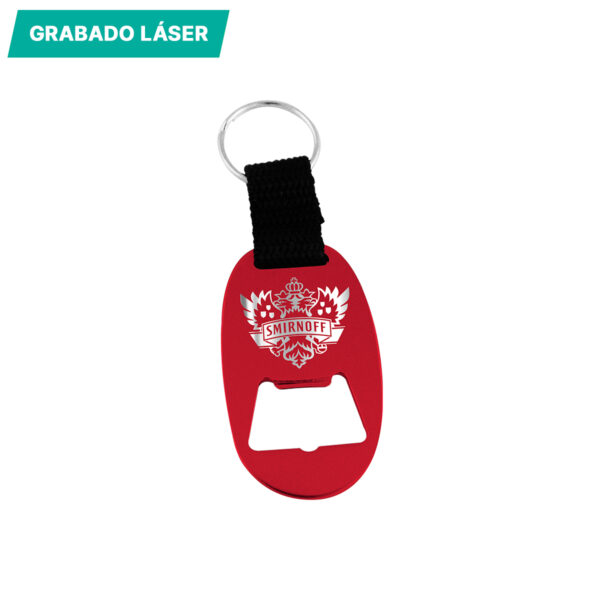 LLAVERO DESTAPADOR GRIS OSCURO HM-013G ( HM-013 / HM013 /  ) - Imagen 3