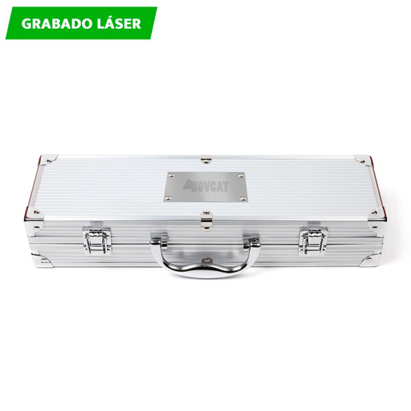 SET BBQ DE 4 PIEZAS ASIAGO PLATA HM-018S ( HM-018 / HM018 / COCINA ) - Imagen 3