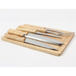 SET DE CUCHILLOS NEGRO HM-036 ( HM-036 / HM036 / COCINA,TABLAS DE QUESO Y SETS DE VINO,TABLAS ) - Image 2