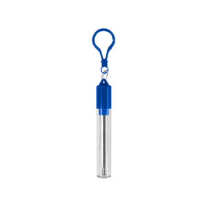 POPOTE METÁLICO AZUL HM-037A ( HM-037 / HM037 / ,CUBIERTOS )