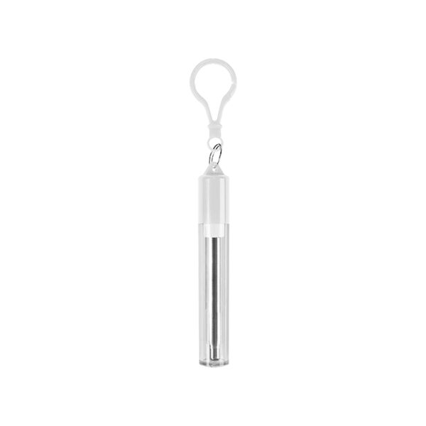 POPOTE METÁLICO BLANCO HM-037B ( HM-037 / HM037 / ,CUBIERTOS )