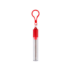 POPOTE METÁLICO ROJO HM-037R ( HM-037 / HM037 / ,CUBIERTOS )
