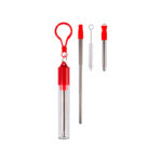 POPOTE METÁLICO VERDE HM-037V ( HM-037 / HM037 / ,CUBIERTOS ) - Image 6