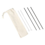 SET DE 3 POPOTES LEH PLATA HM-040 ( HM-040 / HM040 / CUBIERTOS )