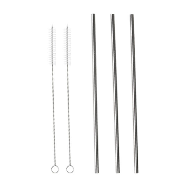 SET DE 3 POPOTES LEH PLATA HM-040 ( HM-040 / HM040 / CUBIERTOS ) - Imagen 2