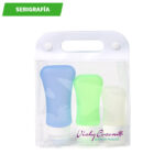SET DE 3 BOTELLAS VARANSI BLANCO HM-041 ( HM-041 / HM041 / ACCESORIOS DE BELLEZA,ACCESORIOS DE VIAJE ) - Image 3