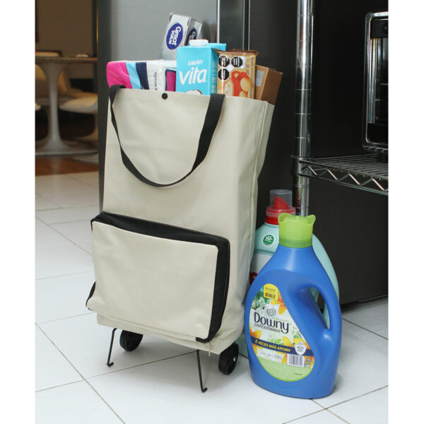 CARRITO PLEGABLE AZUL HM-045A ( HM-045 / HM045 / COCINA ) - Imagen 2