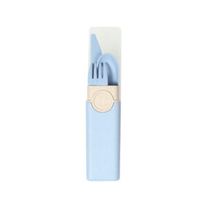 SET DE CUBIERTOS TEROI AZUL CLARO HM-046A ( HM-046 / HM046 / CUBIERTOS,ALIMENTOS )