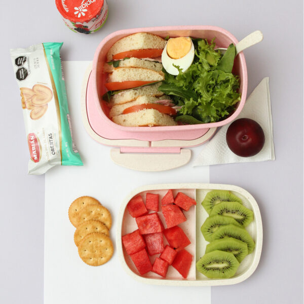 CONTENEDOR PENANG VERDE CLARO HM-047V ( HM-047 / HM047 / CONTENEDORES DE ALIMENTOS ) - Imagen 4