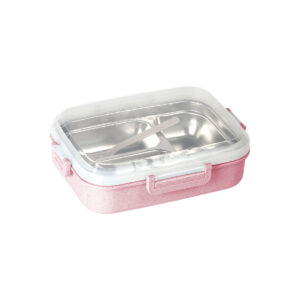 CONTENEDOR PERAK ROSA CLARO HM-048RS ( HM-048 / HM048 / ALIMENTOS,CONTENEDORES DE ALIMENTOS )